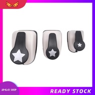 [ap4l43.] 3 PCS Star Hole Punch, Star Punch, Star Paper Punch, White &  Hole Puncher, Star Puncher f