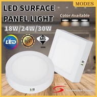 <SIRIM> LED SURFACE DOWNLIGHT 18W/24W/30W ROUND & SQUARE LED CEILING SURFACE PANEL LIGHT