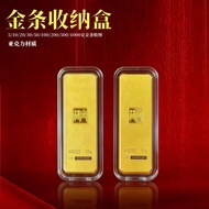 Acrylic Fortune Gold Bar Storage Box Investment Gold Bar Small Gold Bean Storage Box Transparent Dis