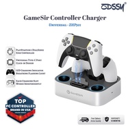 ZDSSY GameSir Dual Controller Charger for PlayStation 5 / PS5 DualSense / Edge Controller Charging Station Dock
