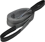 FK CE5ET Belt Sling for Both Eyes, 750.3 lbs (3,150 kg), Width 3.9 inches (100 mm) x Length 4.9 ft (