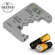 HEEPDD Phefop Battery Tester  Digital Universal LCD Display for C AA AAA D N 9V 6F22 Batteries