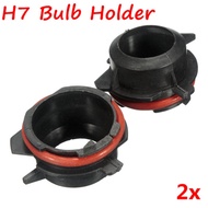 2 X HID Xenon Light H7 Bulb Low Beam Holder Adapter Adaptor For  5 Series E39