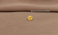 Charm Gelang Mawar Emas Asli 24 karat 999% Hongkong- 24 Carat Pure Gold Rose Charm Bracelet Jewellery