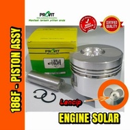 Genset 186F Complete Piston Assy + Solar Engine Silent Genset Ring