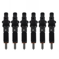 6PCS 4928990 New Diesel Fuel Injector Fit For 1994-1998 Dodge 5.9L Cummins 40-60 HP KDAL59P6 4BT ENG