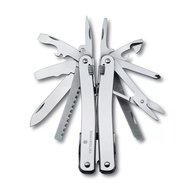 【Victorinox 瑞士維氏】SWISS TOOL SPIRIT X 工具鉗 24用刀 105mm(3.0224.L)