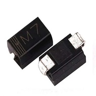 Combo of 10 Diode paste 1N4007 SMD (M7) 1000V 1A [Regulating Diode]