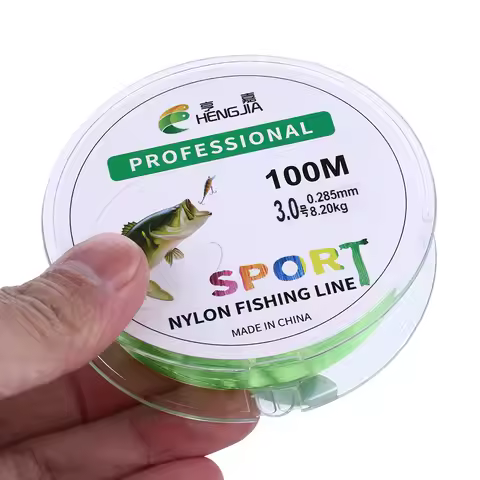 Super Strong 4.8-18.4 LB Fishing Line Nylon Fishing Line 100m Pike Bass Carp Lure Fishing Gear