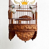 Puteh bird cage - Horse design