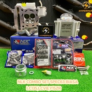 BAJET V1+ SPEC 63 NLK PERFORMANCE COMBO SET SUPERHEAD 20/23 BIASA SPEC63 Y15ZR LC135 LCV8 NLK BLOCK 