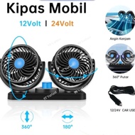 Car Fan Car Fan/Car Fan 12 Volt 24 Volt Double Head Fan Car Accessories