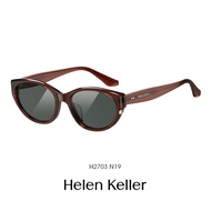 HELEN KELLER | Polarized Sunglasses Narrow Frame Cat Eye