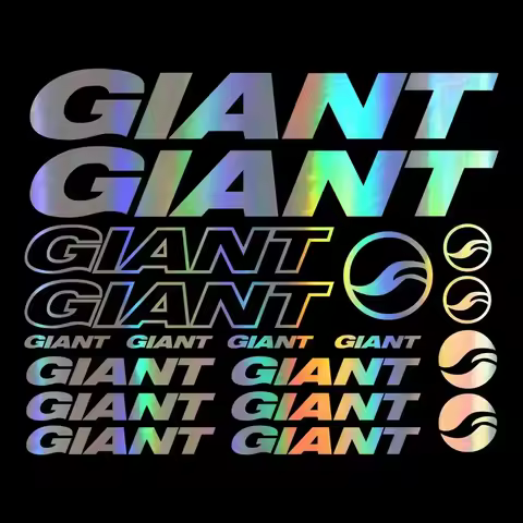 For GIANT Art Decor Vinyl Decal Stickers Sheet Frame Cycle Cycling Bicycle MTB Road