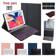 For iPad 10.2" 7th Gen 2019 Detachable Bluetooth Keyboard Smart Stand Case Cover