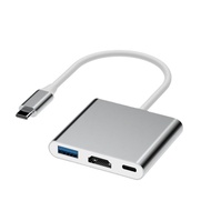 4 IN 1 HUB USB C To HDMI 4K VGA Adapter USB 3.0 Type C USB-C to VGA HDMI Video Adapter Converter USB