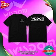 KATUN [Cheapest] Sale Sound System Wisdom Audio T-Shirt Cotton Combed 30S Fashion Distro Premium Xq6