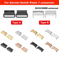 1Pair Adapter Watch Connector For Garmin Fenix 8 7 6 Forerunner 965 955 945 Watchband strap Connecto