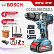 BOSCH Drill Cordless Drill Bosch Hammer Drill Batteri Cordless Impact Dril 电钻