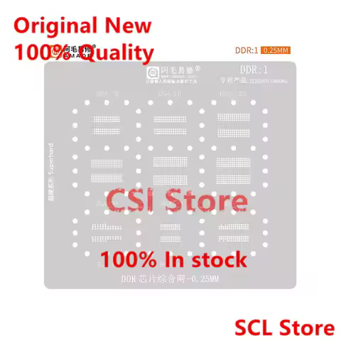 Amaoe DDR1 BGA Reballing Stencil For DDR BGA78 BGA96 BGA128 BGA190 BGA180 BGA170 BGA60 BGA84 Chip BG