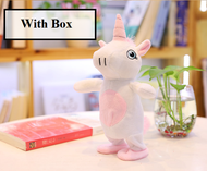 Cute Talking Hamster Toy, Stuffed Animal Mimicry Talking Mouse Hamster Unicorn