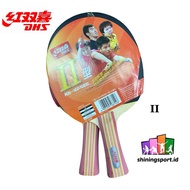 DHS II Ping Pong Bat (Contains 2 bats) + FREE BAG