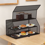 HOT Kitchen Rack Countertop Dining Table Leftover Food Meal Cover Anti-fly Dust Cover Household Dish