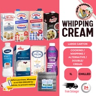 [ Chill ] Anchor Dairy Whipping Cream/Emborg Whipping Cream/Elle & Vire/Alternative Cream/Cooking/Do