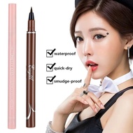 Long Lasting Black Liquid Eyeliner Waterproof Eye Liner Liquid Pen Natural Cosmetic Drying I2z4