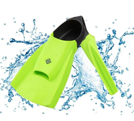 Australian Swimming Silicone Fins For Children And Adults Original Classic Basic Model Green DMC