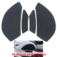 Motorcycle Anti Slip Sticker Tank Traction Pad Side Knee Grip Protector For Kawasaki Ninja ZX6R ZX63