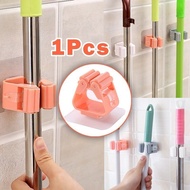 GANTUNGAN Broom Holder, Mop Holder, Broom Holder, Clip, Hook, Stick-On HOOK