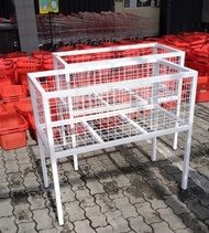 Rak Keranjang Besar Box Obral Toko / Minimarket Wiremesh Serbaguna