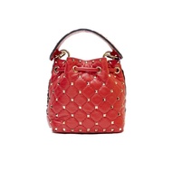 VALENTINO(華倫天奴) VALENTINO 紅色鉚釘水桶包
