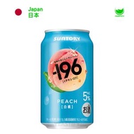 -196℃ 白桃 Strong Zero Whtie Peach 350ml (Best Before: 26/12)