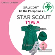 1LIANCO'S NEW UNIFORM GIRLS SCOUTING TYPE A TWINKLER SET