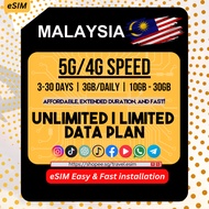 『 🇲🇾 Malaysia eSIM 』『 Unlimited 3GB/Daily | Long Duration 10GB - 30GB Malaysia eSIM 』【📶 5G/4G Data O