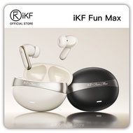 iKF Fun Max Wireless Bluetooth Earbuds with LDAC, 50dB ANC, Game Mode, 38H Playback, and V6.0 Chipse
