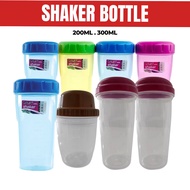 Shaker Bottle Plastic Shaker Botol 200ml Shaker Botol 300ml