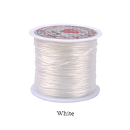 1 ROLL 60 METER Tali Super Elastis Super Kuat Tali Karet Bahan Untuk Bikin Gelang Dan Kalung