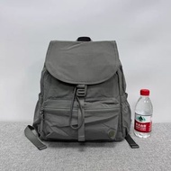 中國 ANTA 安踏 軍綠色尼龍布 單扣型 背囊