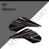 ลดกระหน่ำ✅2024สำหรับฮอนด้า CBR500R CBR 500 R 500R แผ่นรองถังน้ำมันเชื้อเพลิงชุดสติกเกอร์เข่า