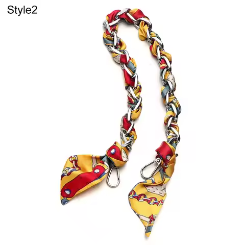 1Pcs New Handbag Accessory Hardware Purse Chain Bags Belt Straps Bag Belt Bags Chains Silk Scarf Cha