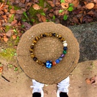 Rainbow彩虹手環-日本沖繩螢石