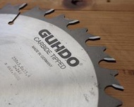 【艾登鋸片】250mmX3.0X24T 德國 GUHDO 10吋 鎢鋼超硬 木工鋸片 安全刃(剖材 桌上型 推台鋸)