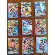 Boboiboy Galaxy Card Paper Scissors Stone