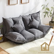 3102 Gray 日式梳化床 Floor Sofa ins風 懶人梳化 豆腐沙發 懶人沙發 日式榻榻米 單人梳化 加厚布藝梳化 可拆洗 沙發床可折疊  Tatami Sofa Bed 全新 臥室 陽