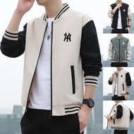 Men's long-sleeved jacket new spring and autumn sports jacket Korean version trendy casual versatile