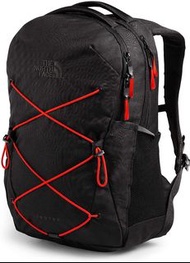 全新The North Face Women's Jester Laptop Backpack --Black-Flare(黑紅色)