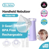 【 Mendukung COD】Dr.Isla N8 Nebulizer Alat Terapi Pernafasan Sesak Napas Infeksi Paru Nebulizer Porta